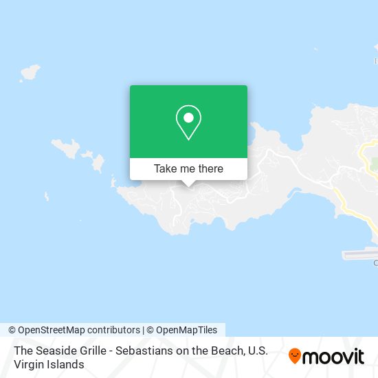 The Seaside Grille - Sebastians on the Beach map
