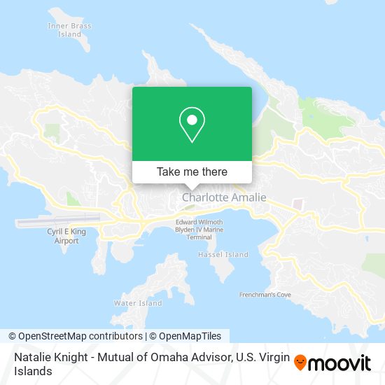 Mapa Natalie Knight - Mutual of Omaha Advisor