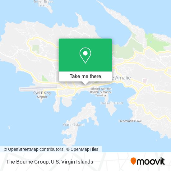 The Bourne Group map