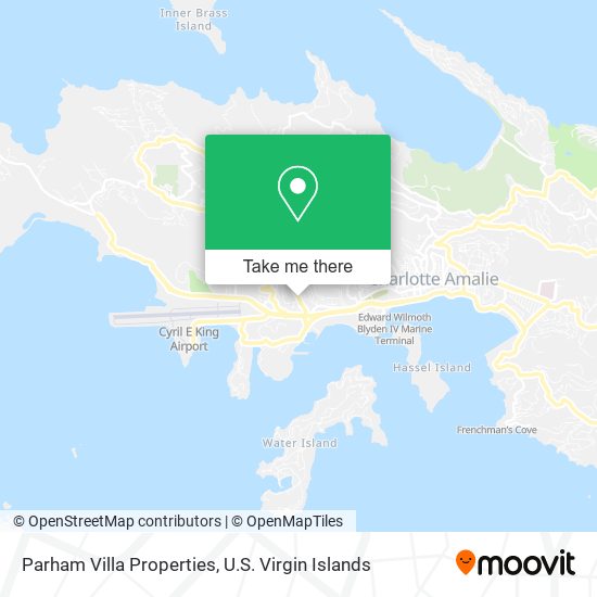 Parham Villa Properties map