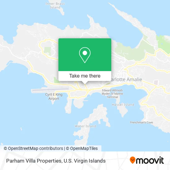Parham Villa Properties map