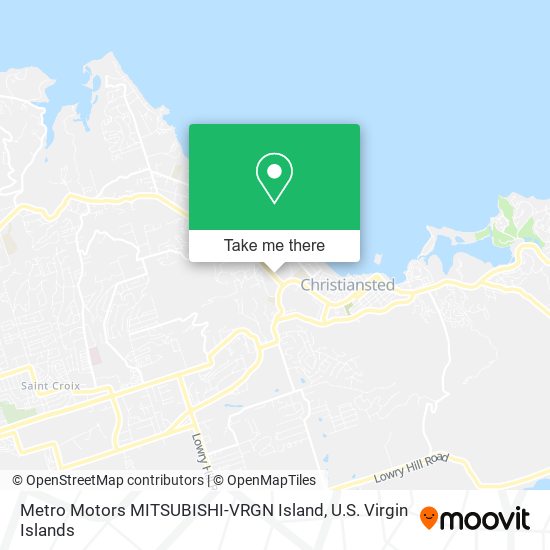 Mapa Metro Motors MITSUBISHI-VRGN Island