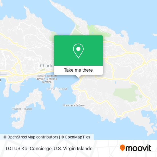 LOTUS Koi Concierge map