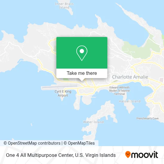 One 4 All Multipurpose Center map