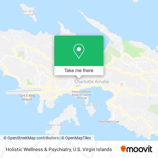 Holistic Wellness & Psychiatry map