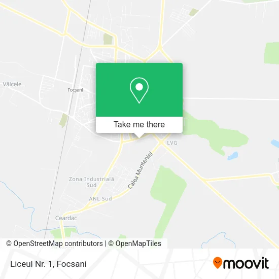 Liceul Nr. 1 map
