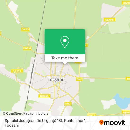 How To Get To Spitalul JudeÈ›ean De UrgenÈ›Äƒ Sf Pantelimon In FocÈ™ani By Bus Moovit