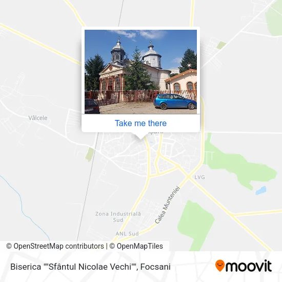 Biserica ""Sfântul Nicolae Vechi"" map