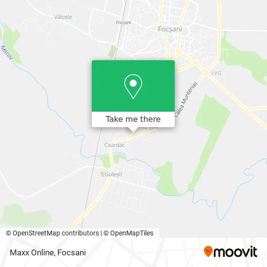 Maxx Online map