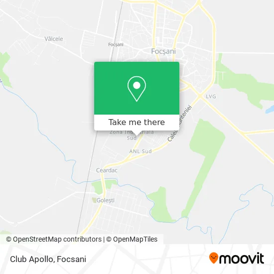 Club Apollo map