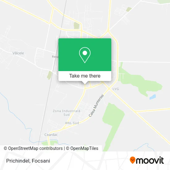 Prichindel map