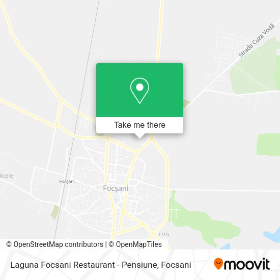 Laguna Focsani Restaurant - Pensiune map