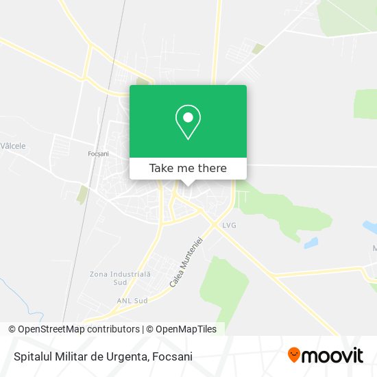 Spitalul Militar de Urgenta map