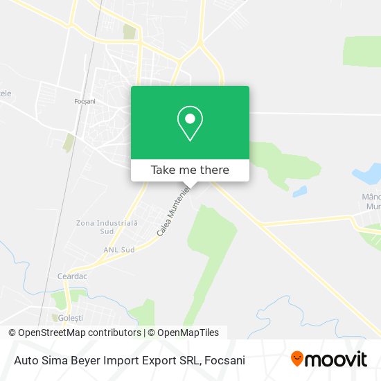 Auto Sima Beyer Import Export SRL map