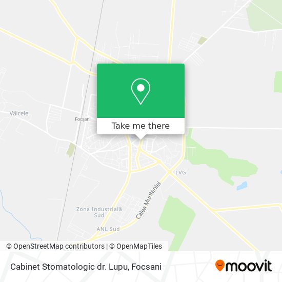 Cabinet Stomatologic dr. Lupu map