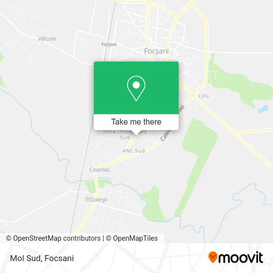 Mol Sud map