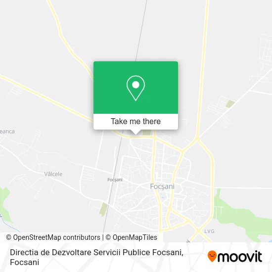 Directia de Dezvoltare Servicii Publice Focsani map