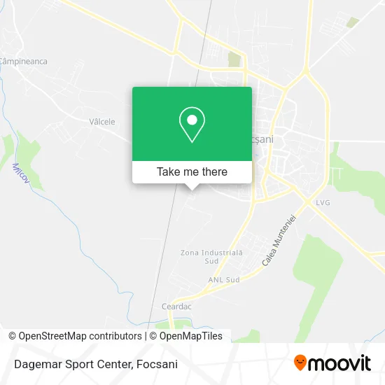 Dagemar Sport Center map