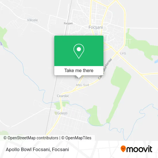 Apollo Bowl Focsani map