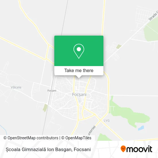 Școala Gimnazială Ion Basgan map