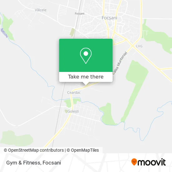Gym & Fitness map
