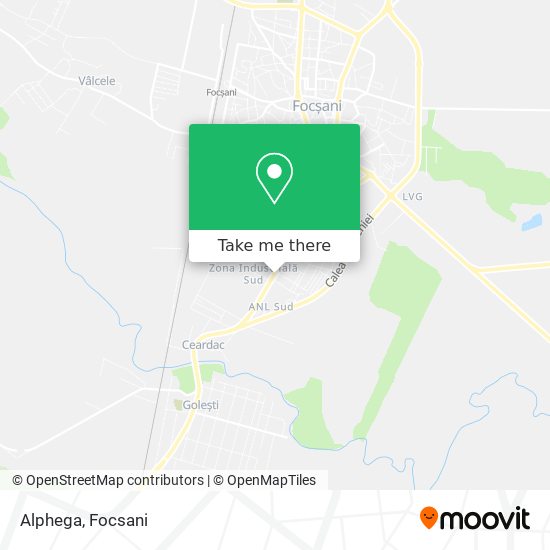 Alphega map