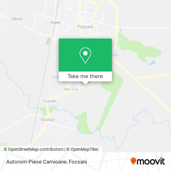 Autorom-Piese Camioane map