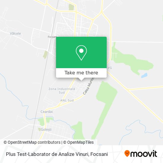 Plus Test-Laborator de Analize Vinuri map