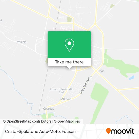 Cristal-Spălătorie Auto-Moto map