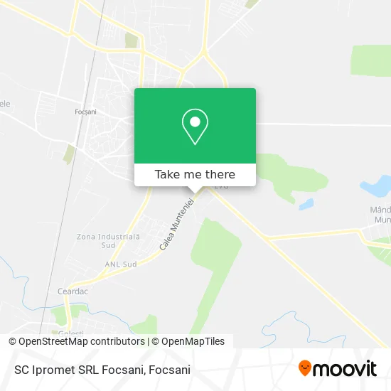 SC Ipromet SRL Focsani map
