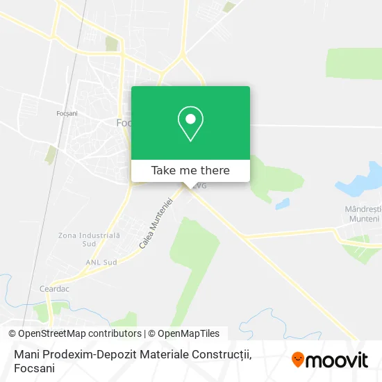 Mani Prodexim-Depozit Materiale Construcții map