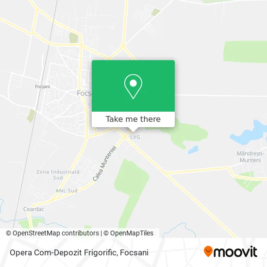 Opera Com-Depozit Frigorific map