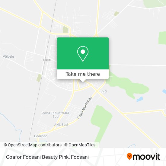Coafor Focsani Beauty Pink map