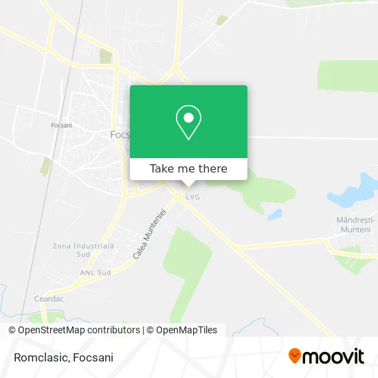 Romclasic map