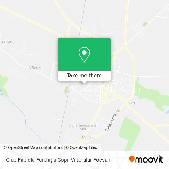 Club Fabiola-Fundația Copii Viitorului map