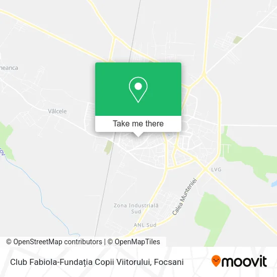 Club Fabiola-Fundația Copii Viitorului map