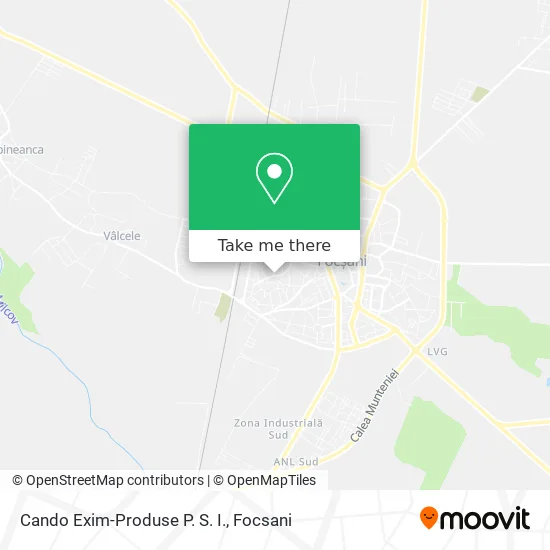 Cando Exim-Produse P. S. I. map