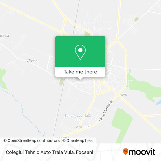 Colegiul Tehnic Auto Traia Vuia map