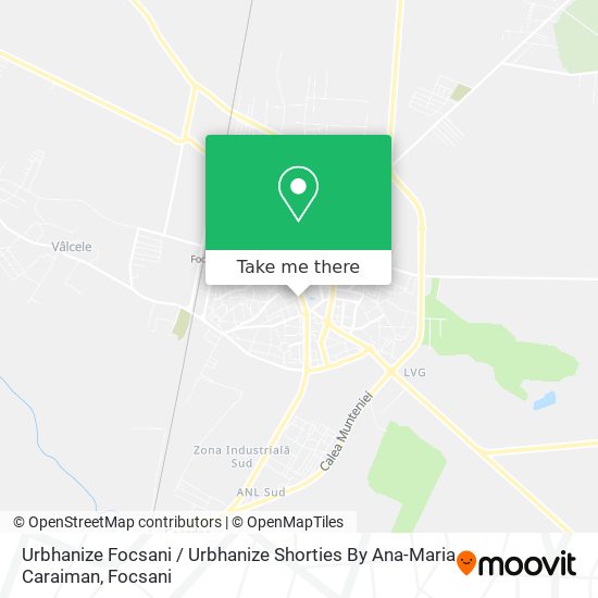 Urbhanize Focsani / Urbhanize Shorties By Ana-Maria Caraiman map