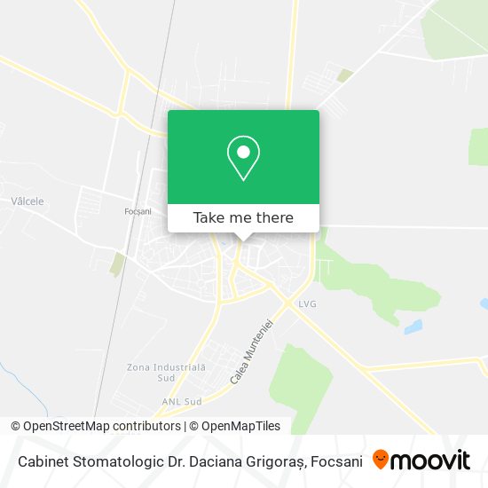 Cabinet Stomatologic Dr. Daciana Grigoraș map