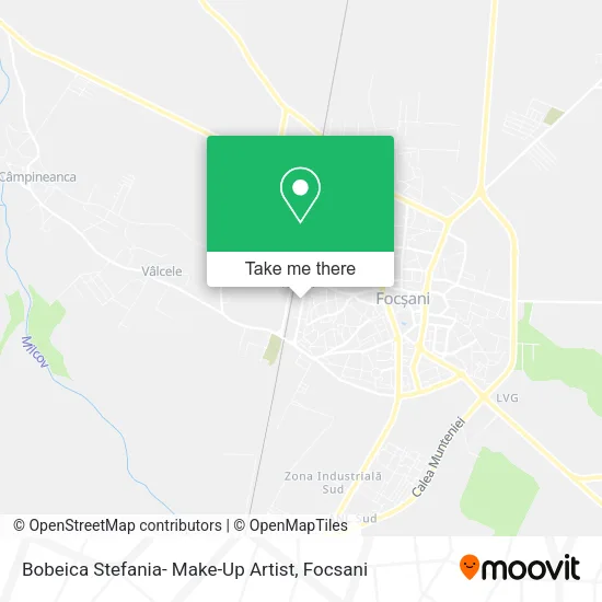 Bobeica Stefania- Make-Up Artist map