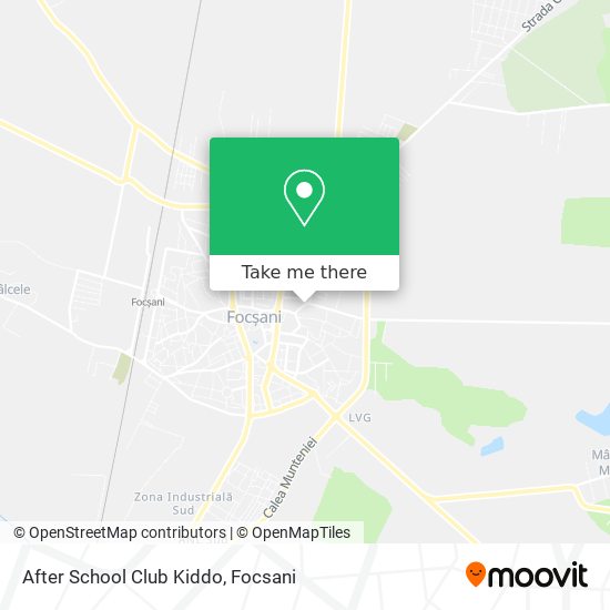 After School Club Kiddo map