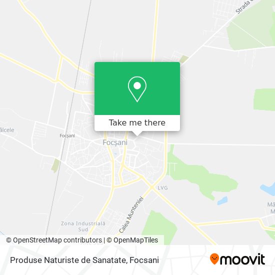 Produse Naturiste de Sanatate map