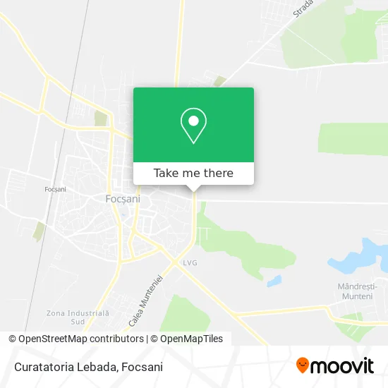 Curatatoria Lebada map