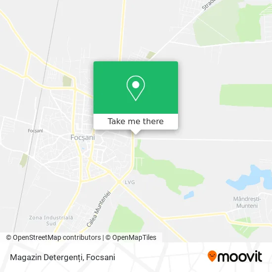 Magazin Detergenți map