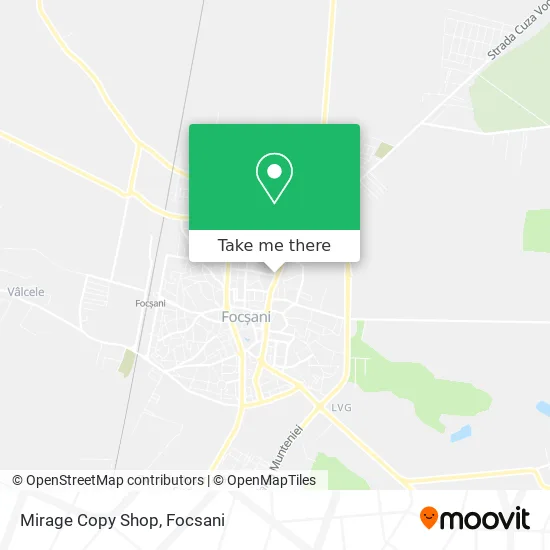 Mirage Copy Shop map