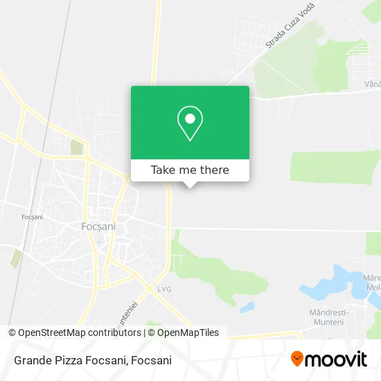 Grande Pizza Focsani map