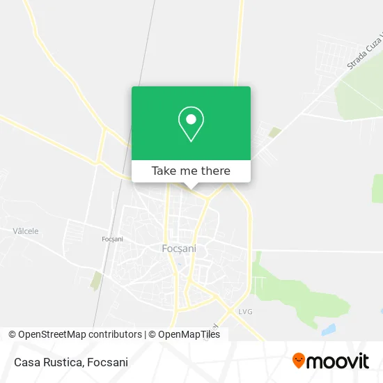 Casa Rustica map