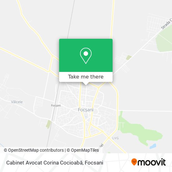 Cabinet Avocat Corina Cocioabă map