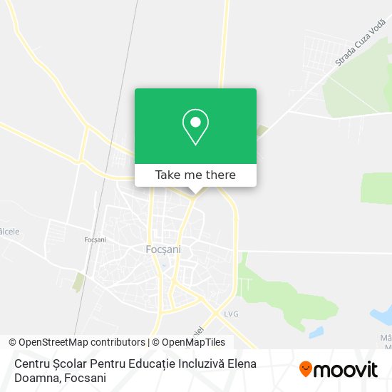 Centru Școlar Pentru Educație Incluzivă Elena Doamna map